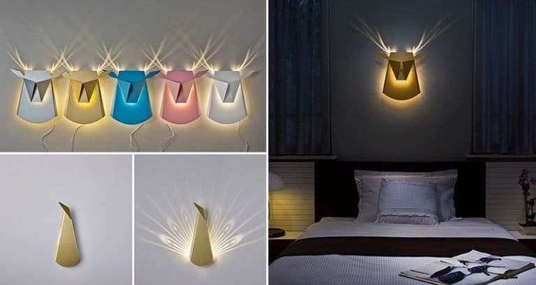 13 Images Showing Awesomely Clever Wall Lights That Transform Into ...