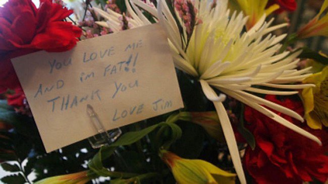 funny love notes fat flowers