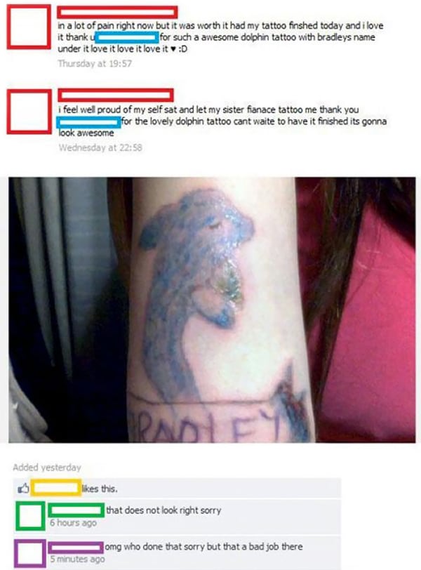 Ew  Tattoo Fails  Know Your Meme