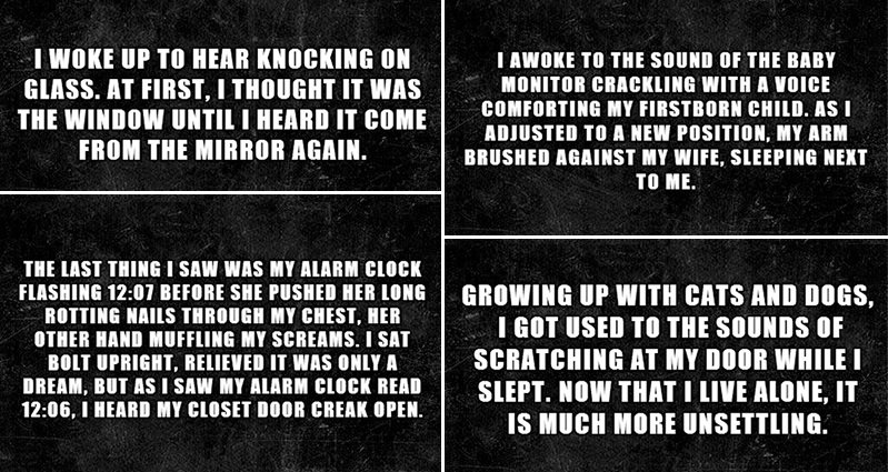 Terrifying Two Sentence Horror Stories That Will Give You Chills