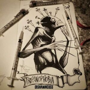 Shawn Coss Has Illustrated Phobias For Feartober And They're Awesome