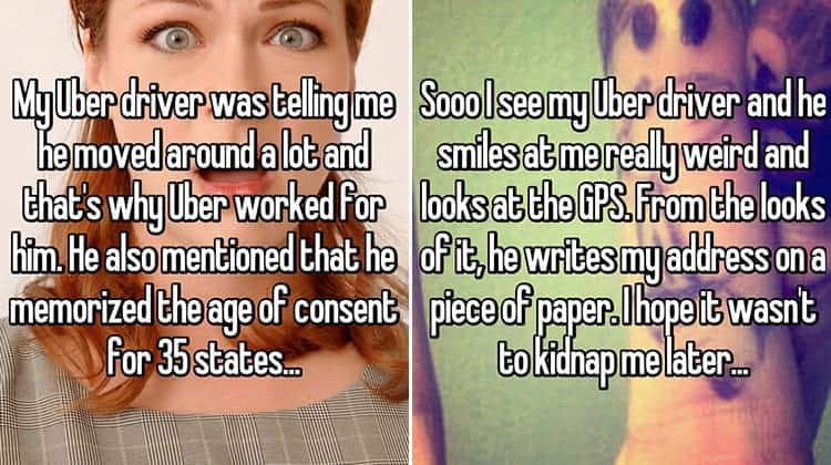 Passengers Share Their Creepiest Uber Driver Encounters