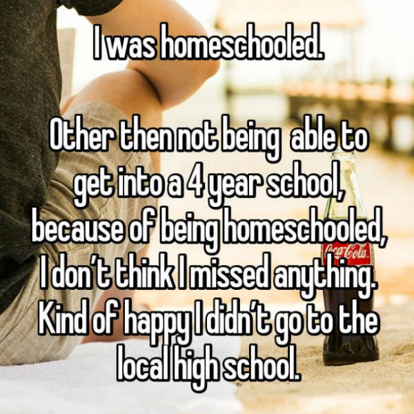 People Share What They Really Felt As Homeschooled Children