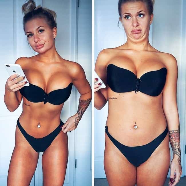 Before And After Photos Of Women Doing The 10 Second Body Transformation