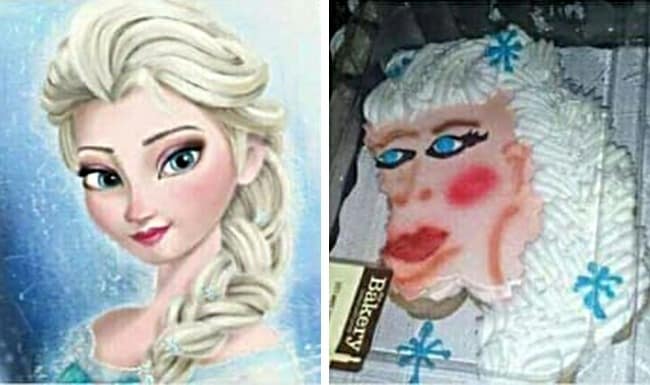 Expectations Vs Reality: 100 failed attempt to make a cake – FunnyFoto |  Cake fails, Bad cakes, Funny cake