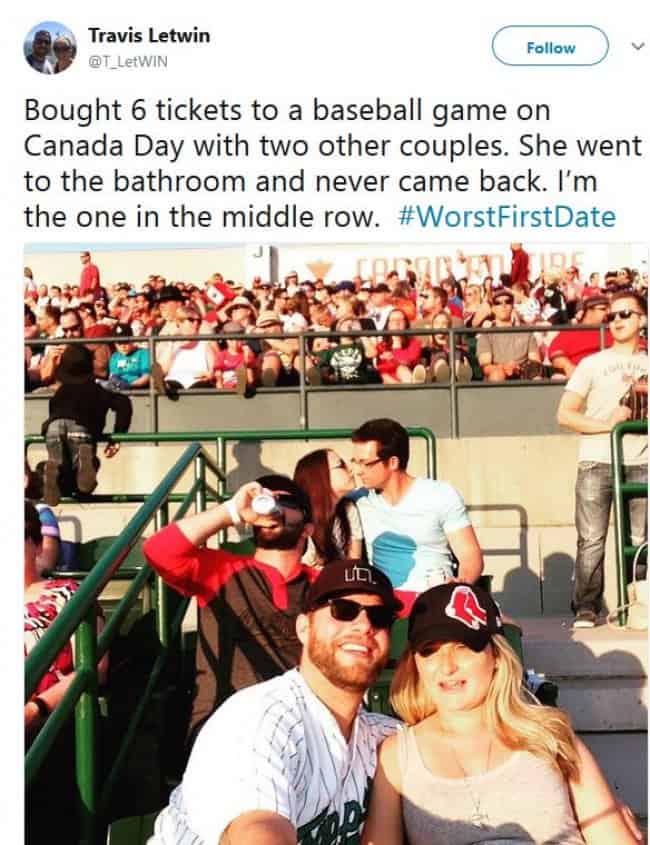 Hilarious Tweets About People S Worst Dates That Will Make You Laugh