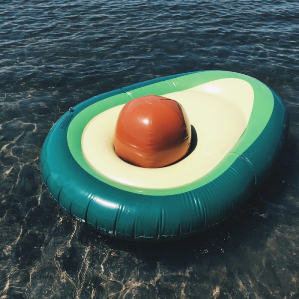 avocado pool float