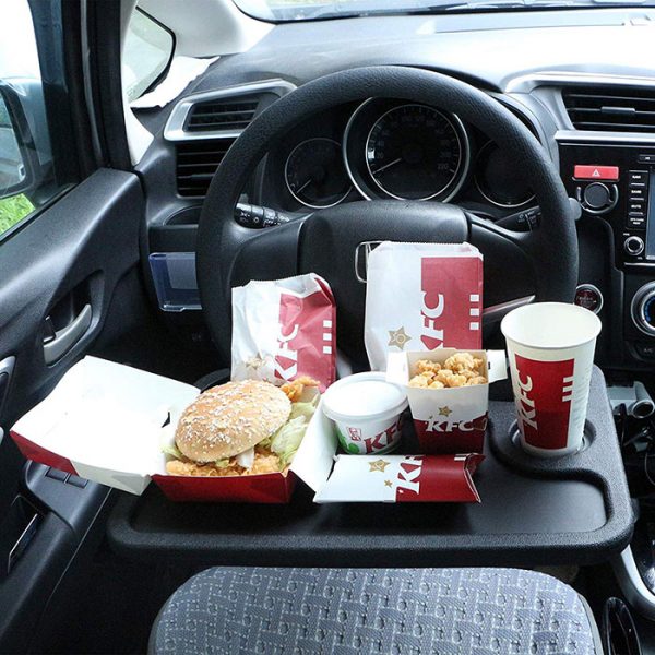 Eating Junk Food In Car 600x600 