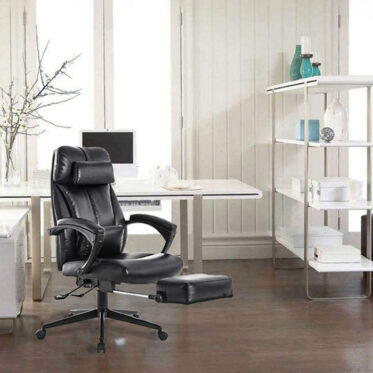 These Office Nap Chairs Are Helping Workers With Their Mid Day Slumps   Leather Office Chair 373x373 