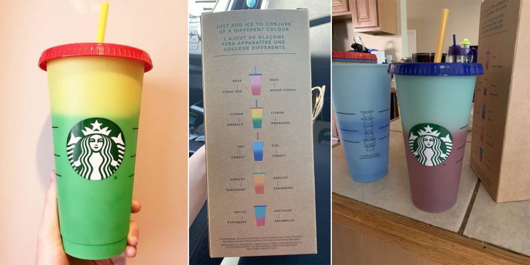 Starbucks Reveals Its Reusable Color-Changing Cups