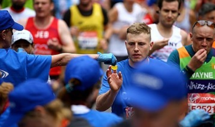 Runners At The London Marathon Were Handed Out Ooha Edible Drink ...