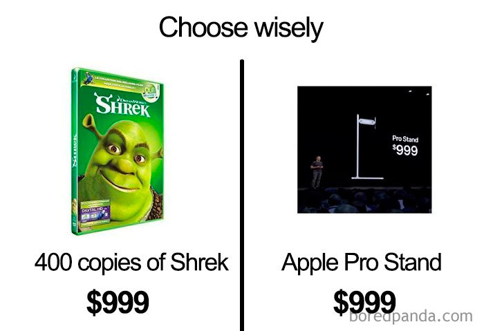 Apple Pro Stand' Memes Roast The Outrageous Price Of Apple's Bougiest  Product Yet