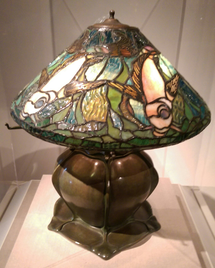 Two Nerdy History Girls: Beautiful Leaded Glass Lamps by Louis Comfort  Tiffany, c. 1905-1910