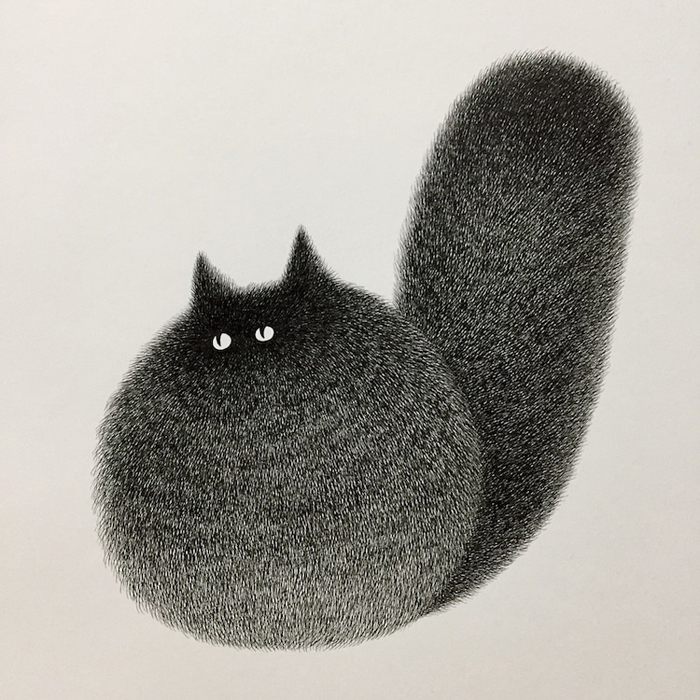 Featured image of post Fluffy Cat Drawing Profile