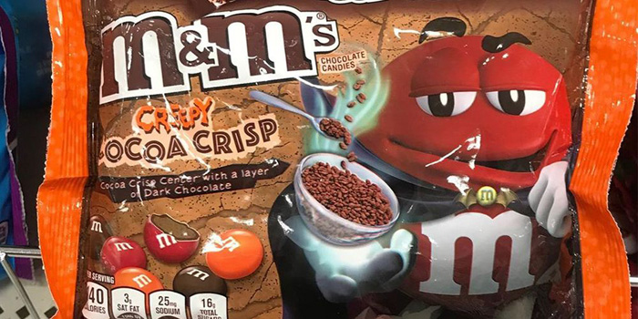 M&M's new Creepy Cocoa Crisp sounds like something you'd eat for breakfast