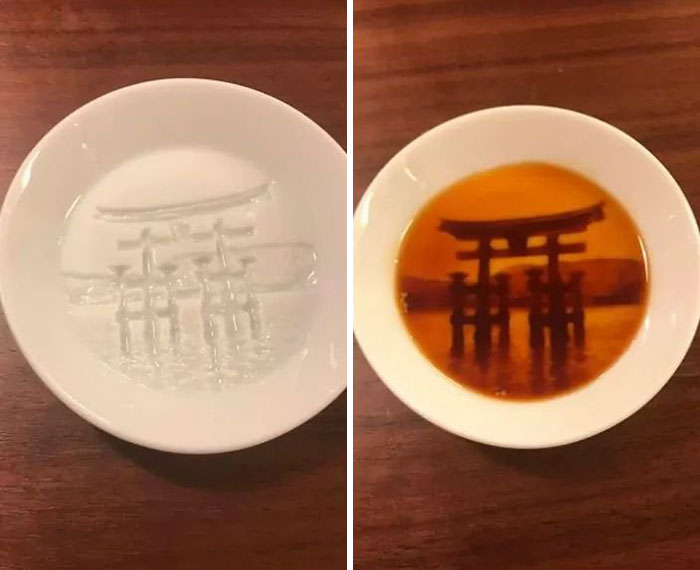 redestu porcelain dish itsukushima shrine