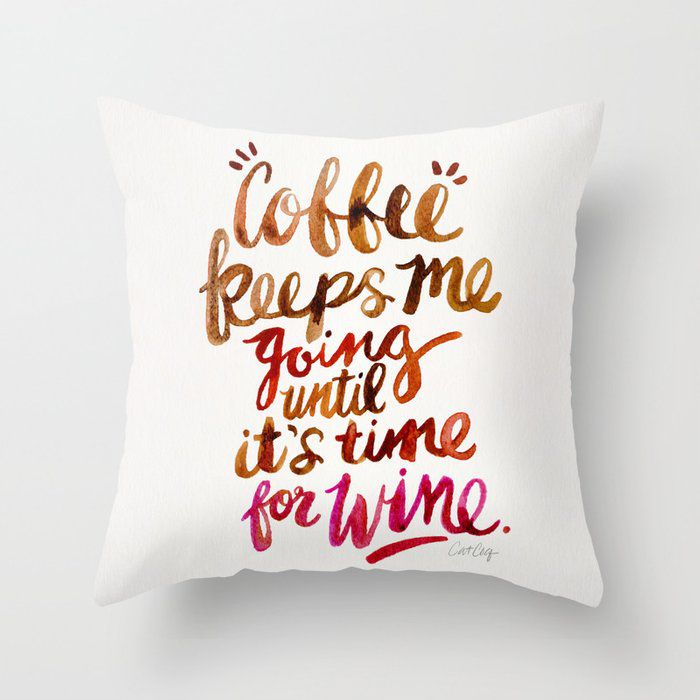 throw pillow cover perfect wine gifts