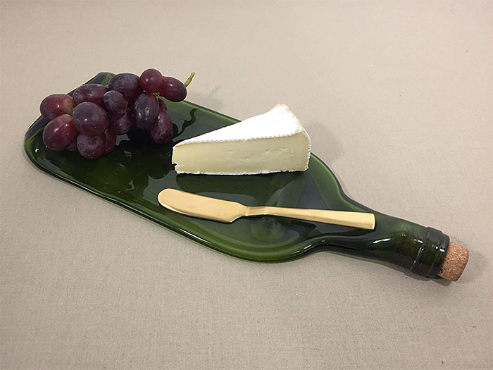 wine bottle cheese spreader