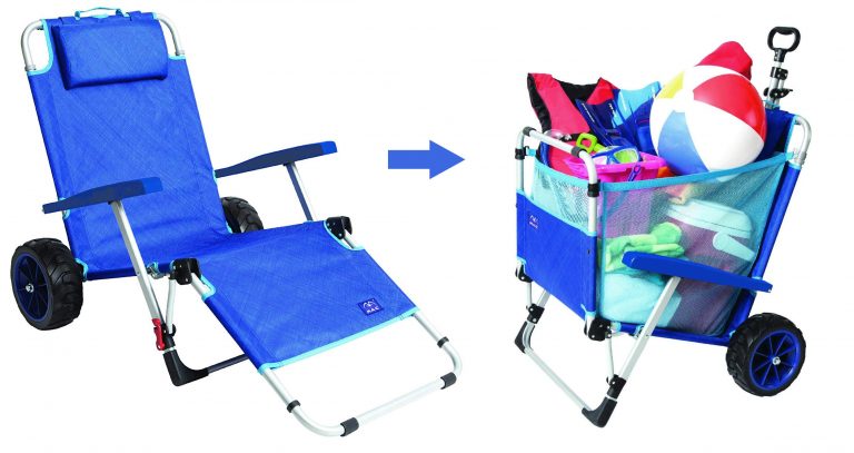 This 2-in-1 Beach Lounger Makes Trips To The Beach Easier As It Doubles ...