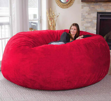 Gigantic Memory Foam Bean Bags Allow You To Softly Sink Into Bliss