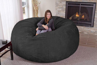 Gigantic Memory Foam Bean Bags Allow You To Softly Sink Into Bliss