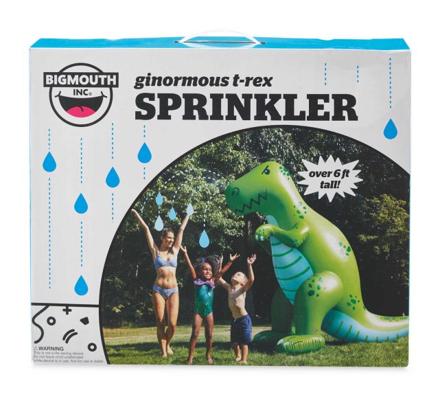 6ft dinosaur sprinkler