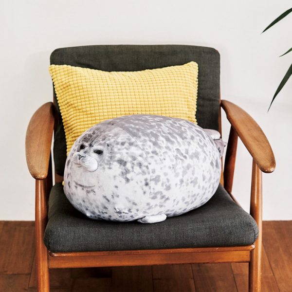 blob seal pillow