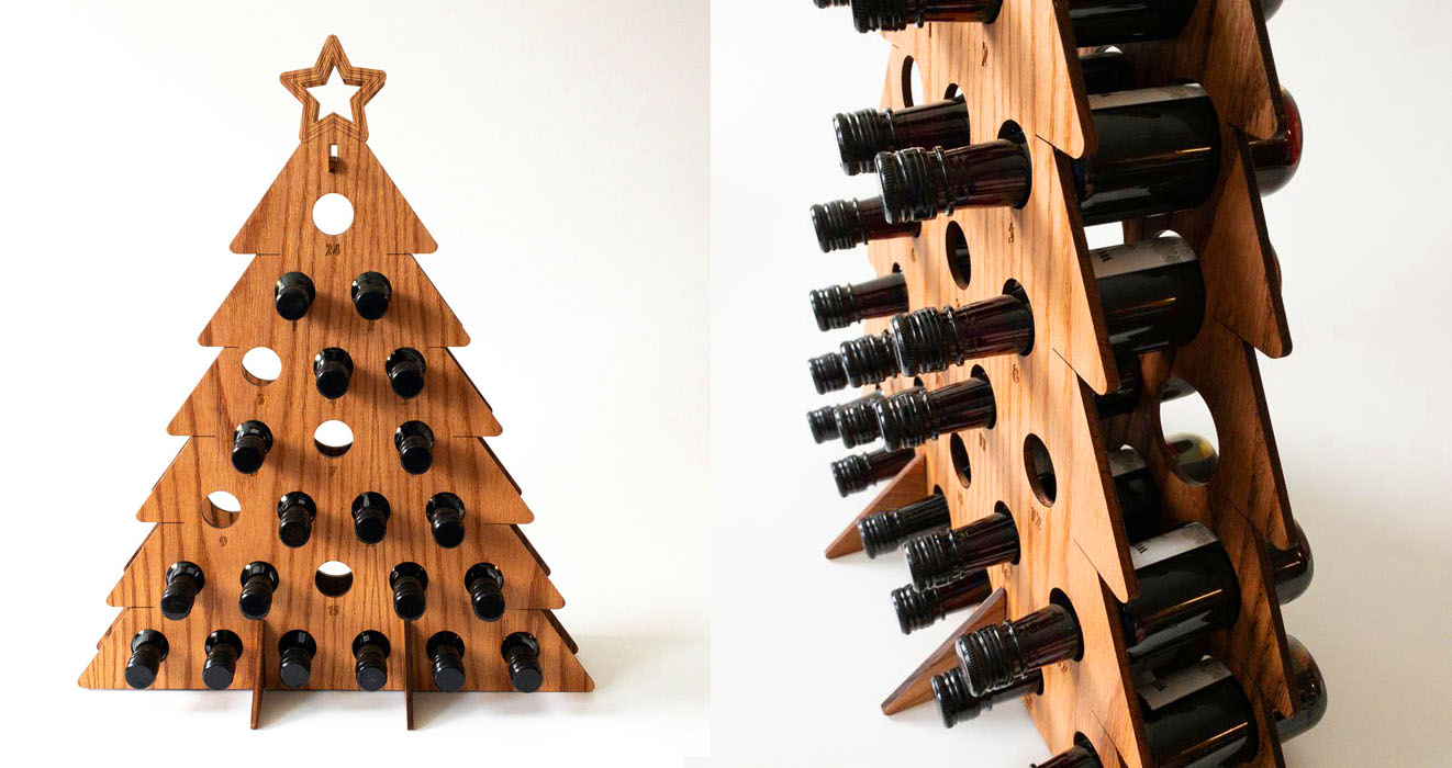 This Wine Bottle Advent Calendar Is The Perfect Way To Countdown To ...