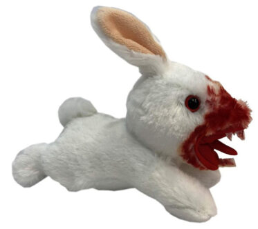 monty python stuffed killer rabbit