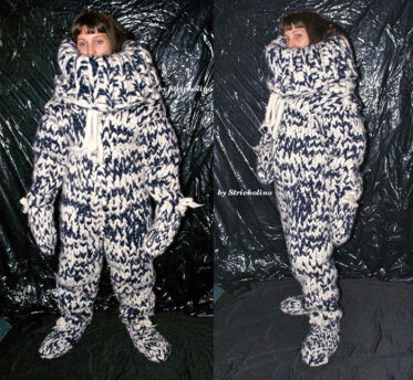 These Giant Chunky Knitted Onesies Are All You Need To Keep Warm This ...