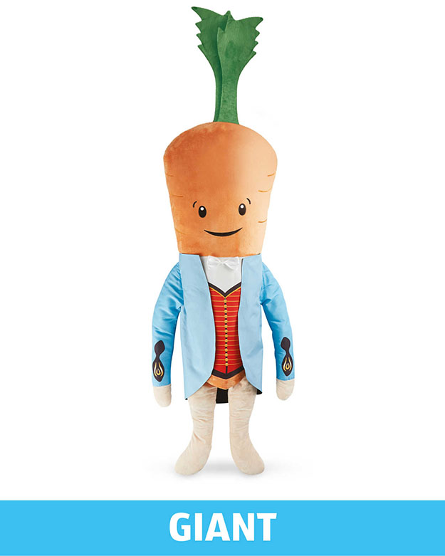 kevin the carrot teddy