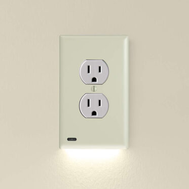 These Outlet Covers Double-Up As LED Night Lights And Require No DIY Skills