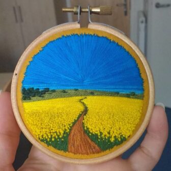 Victoria Richards Creates Beautiful Embroidery Landscapes That Look ...