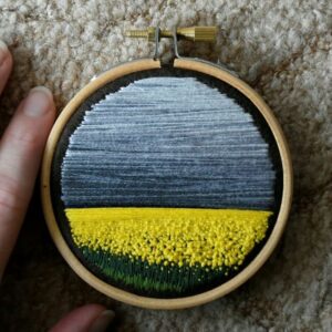 Victoria Richards Creates Beautiful Embroidery Landscapes That Look ...