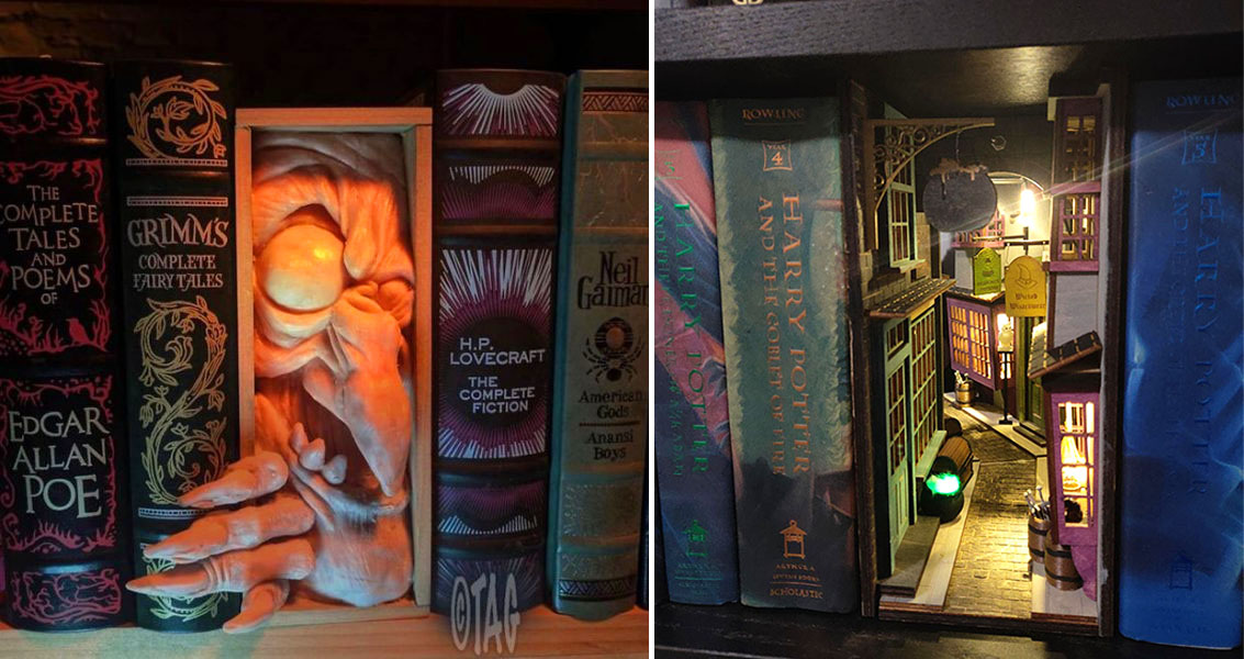 30+ Mesmerizing Bookshelf Inserts That Book Fans Will Love