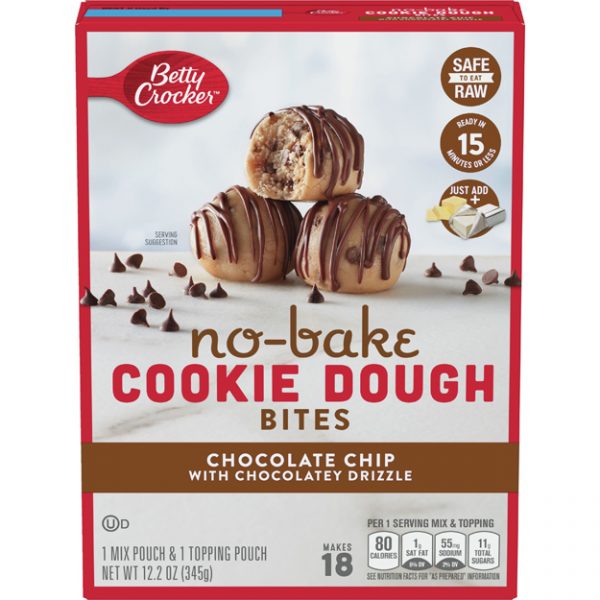 Betty Crocker Has Released No-Bake Cookie Dough Bites In Different Flavors