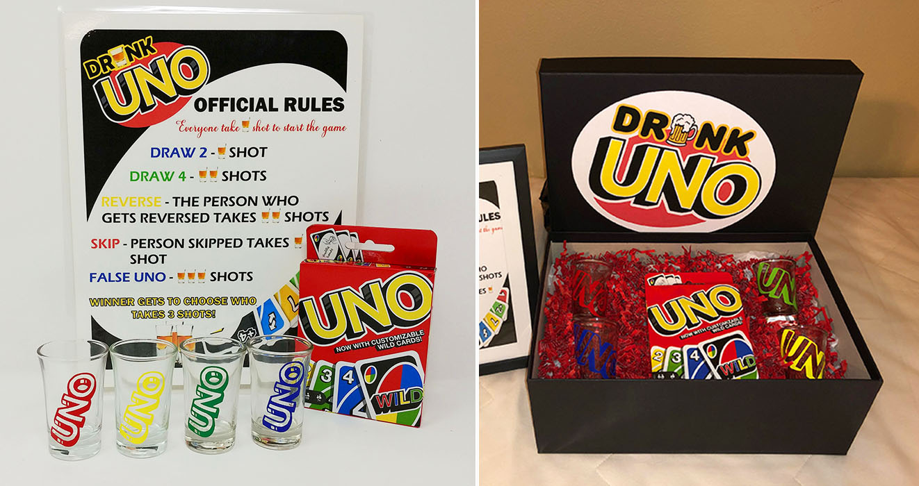 You Can Get a Drunk Version of the UNO Game, and the Rules Will Have You  Taking Shots