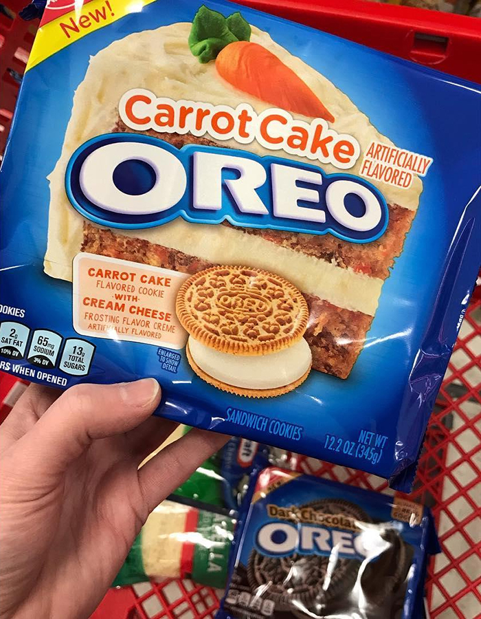 There s Carrot Cake Oreos And They re Packed With Cream Cheese Frosting