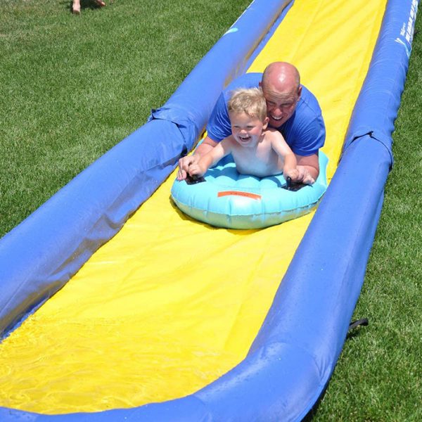 You Can Get A Huge 20-Foot Slip And Slide For Some Backyard Summer Fun