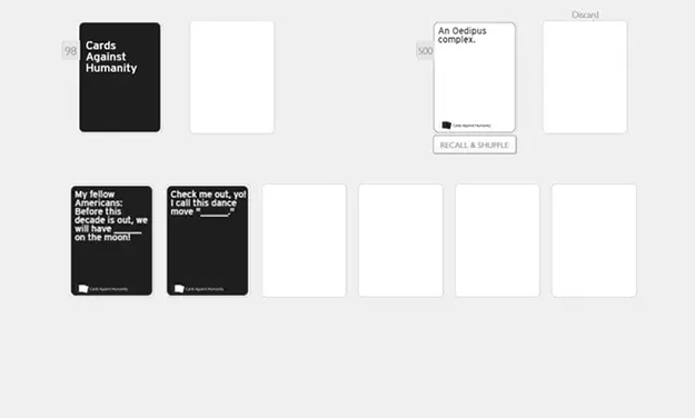 play cards against humanity online with friends