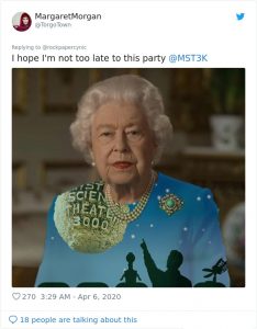 The Queen Wore A Green Dress For Her Speech And Photoshoppers Have Been ...