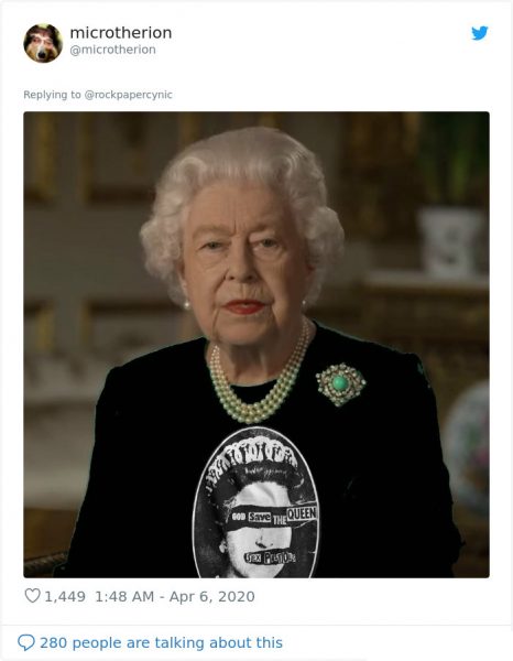 The Queen Wore A Green Dress For Her Speech And Photoshoppers Have Been ...