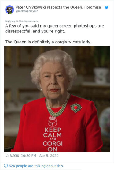 The Queen Wore A Green Dress For Her Speech And Photoshoppers Have Been ...