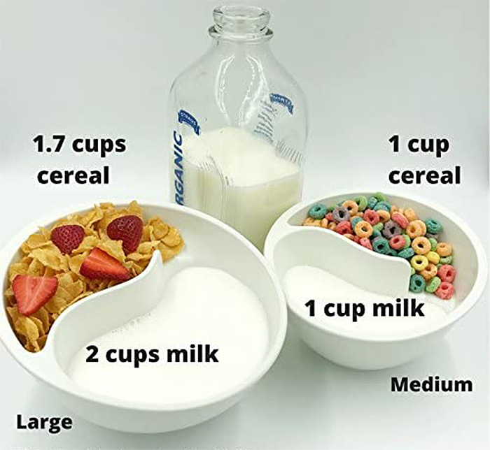 You Can Get An Anti Soggy Cereal Bowl That Separates Liquids From Solids For The Perfect Balance