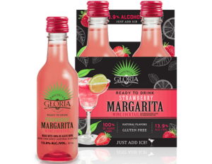 strawberry margarita bottle gloria