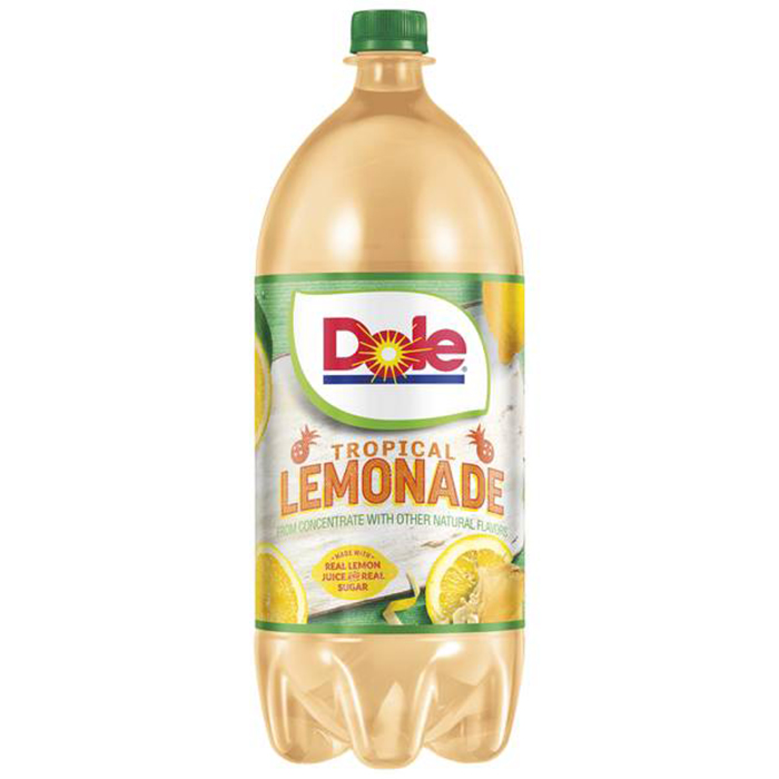dole tropical lemonade 2-liter bottle