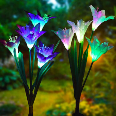 Take Your Garden To The Next Level With Gorgeous Solar-Powered Lily ...