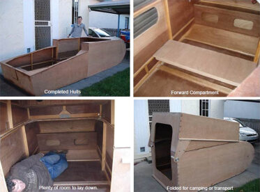 DIY Micro-Camper Converts Into A Boat And You Can Get The Plans To ...