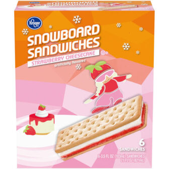 These Snowboard Sandwiches Are Filled With Strawberry Cheesecake ...