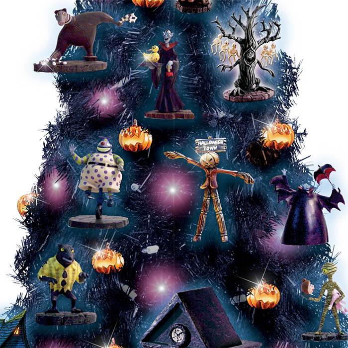 You Can Get A Nightmare Before Christmas Tree Covered With Characters ...